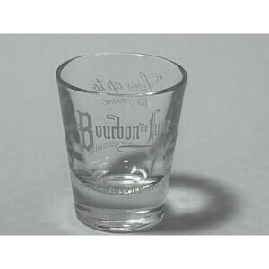 Vintage Bourbon de Luxe “Lives Up To Its Name” Bourbon Whiskey Shot Glass
